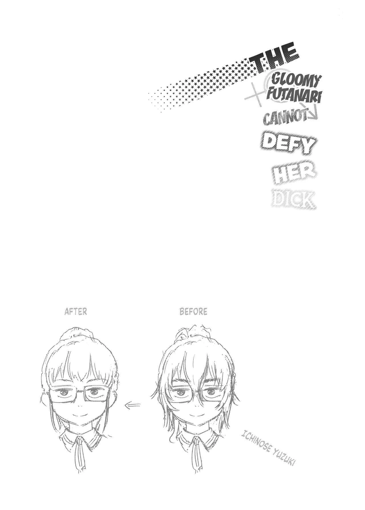 The gloomy futanari cannot defy her dick | Byousoku de Osu Ochi suru InCha na Futanarikko Kanzenban porn comic picture 59