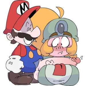 The Goomba gives in porn comic picture 1