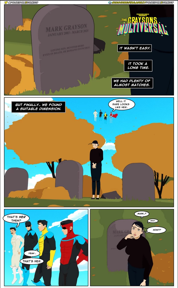 The Graysons: Multiversal porn comic picture 1