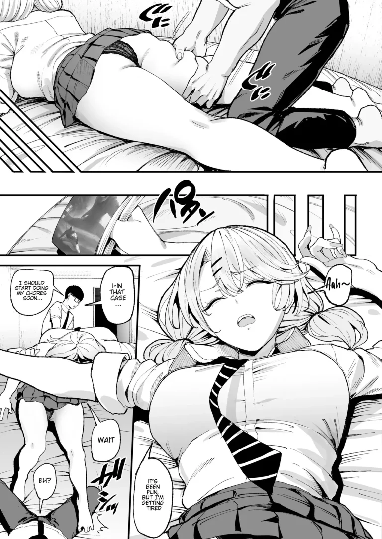 The Gyaru I Hang Out with Lets Me Use Her Pussy 3 | Iribitari Gal ni Manko Tsukawasete Morau Hanashi 3 porn comic picture 10