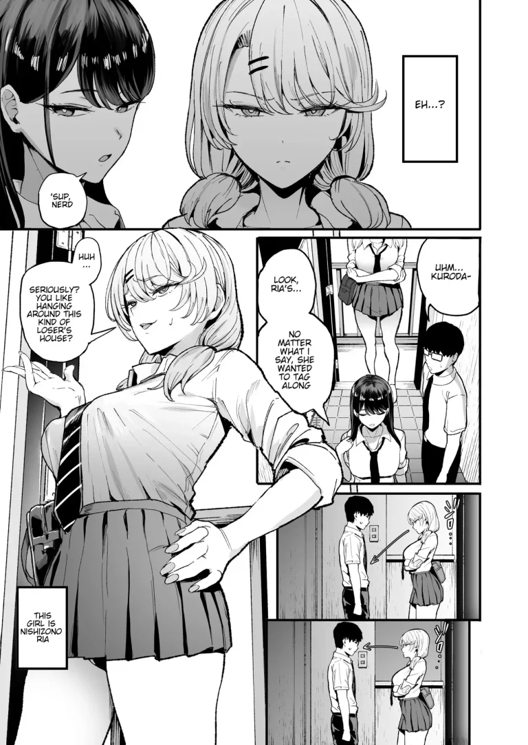 The Gyaru I Hang Out with Lets Me Use Her Pussy 3 | Iribitari Gal ni Manko Tsukawasete Morau Hanashi 3 porn comic picture 4