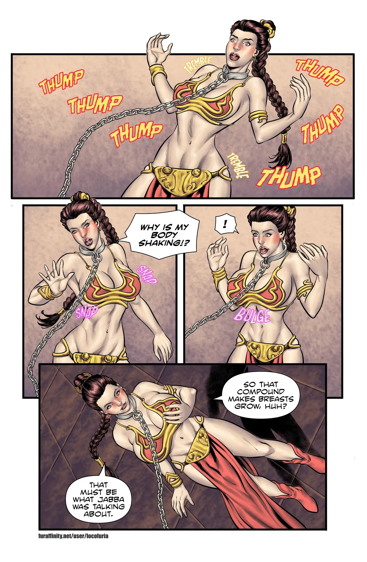 The Hutt's slaves porn comic picture 17
