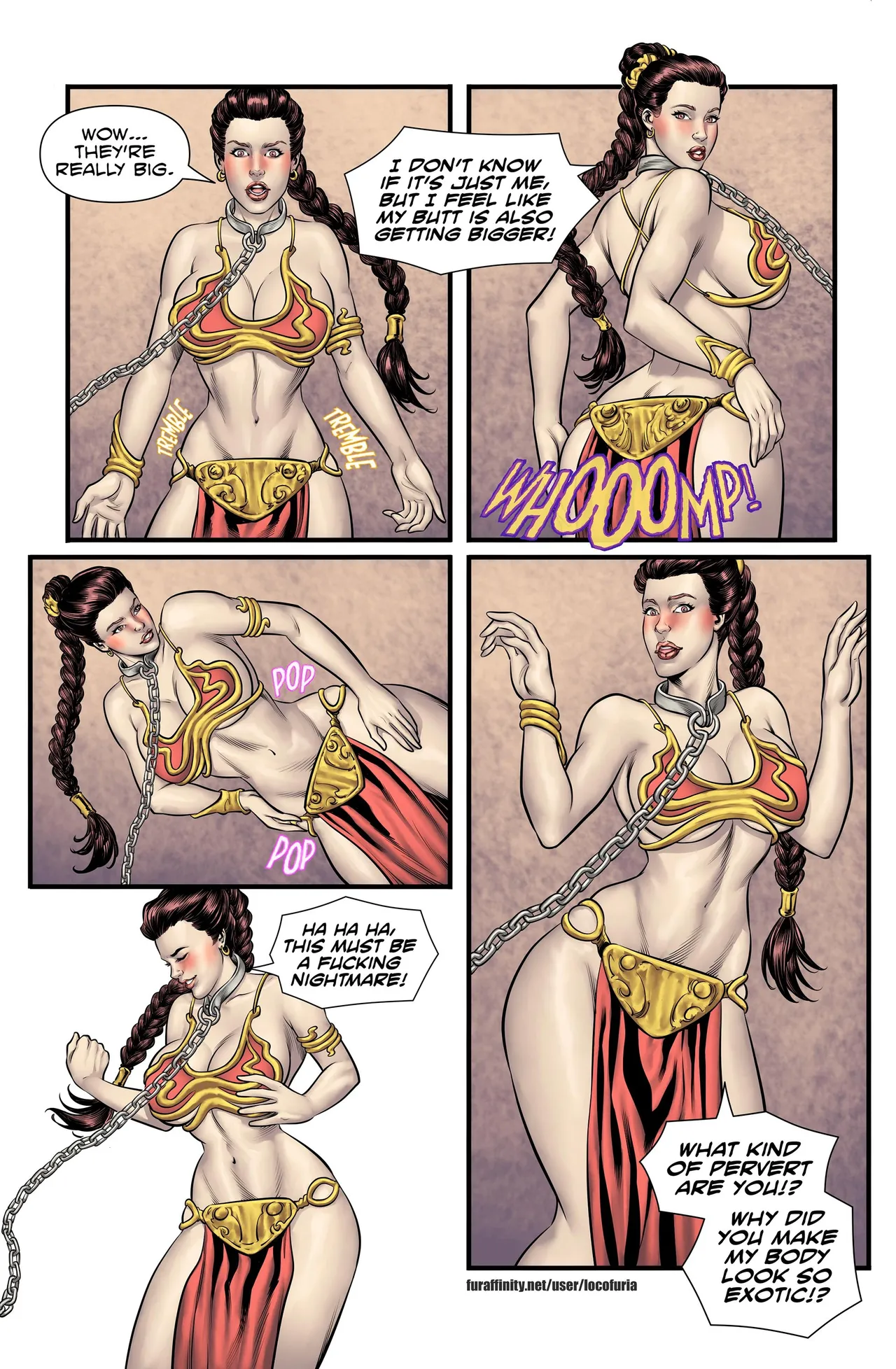The Hutt's slaves porn comic picture 18