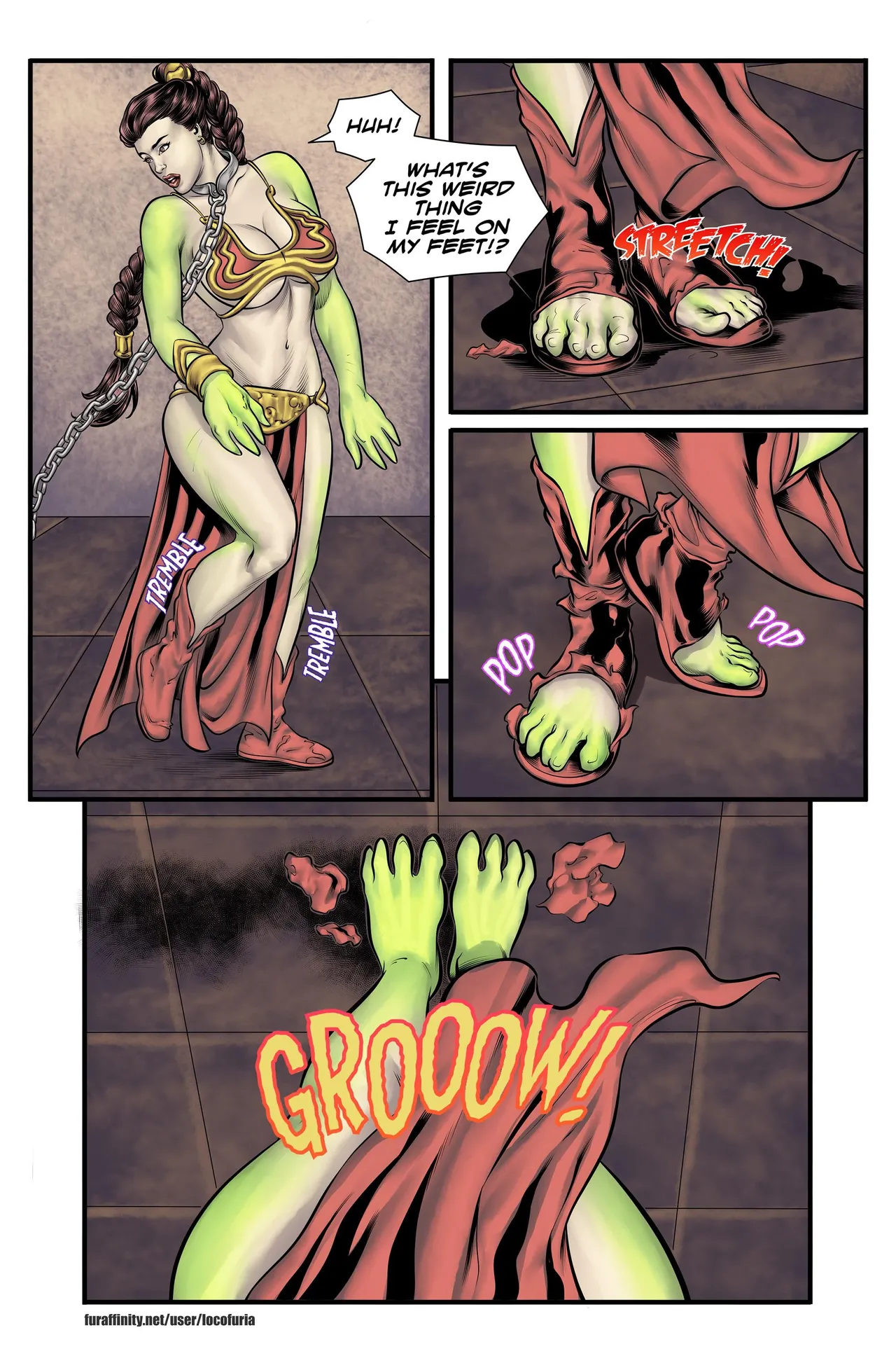 The Hutt's slaves porn comic picture 20