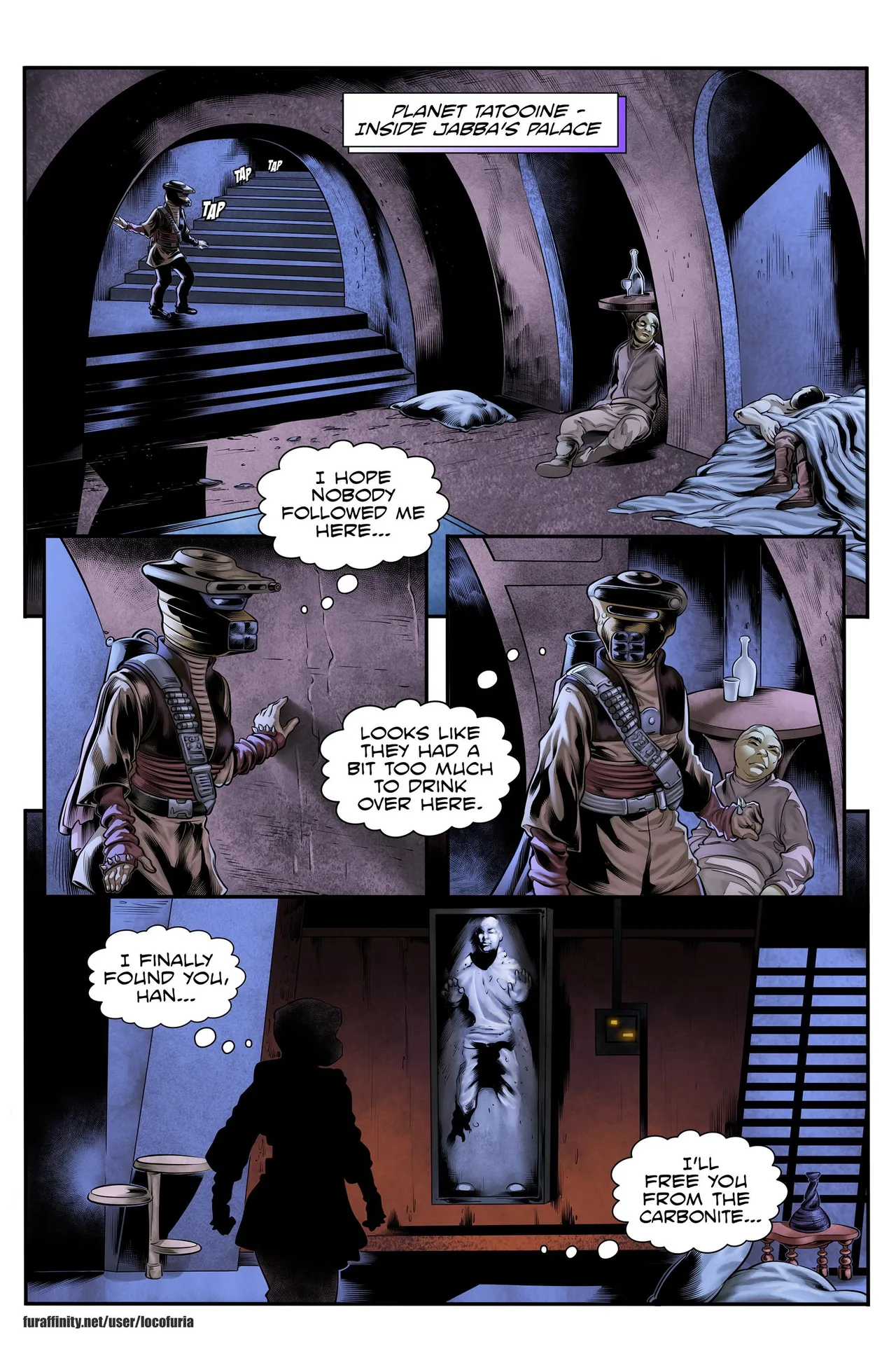 The Hutt's slaves porn comic picture 4