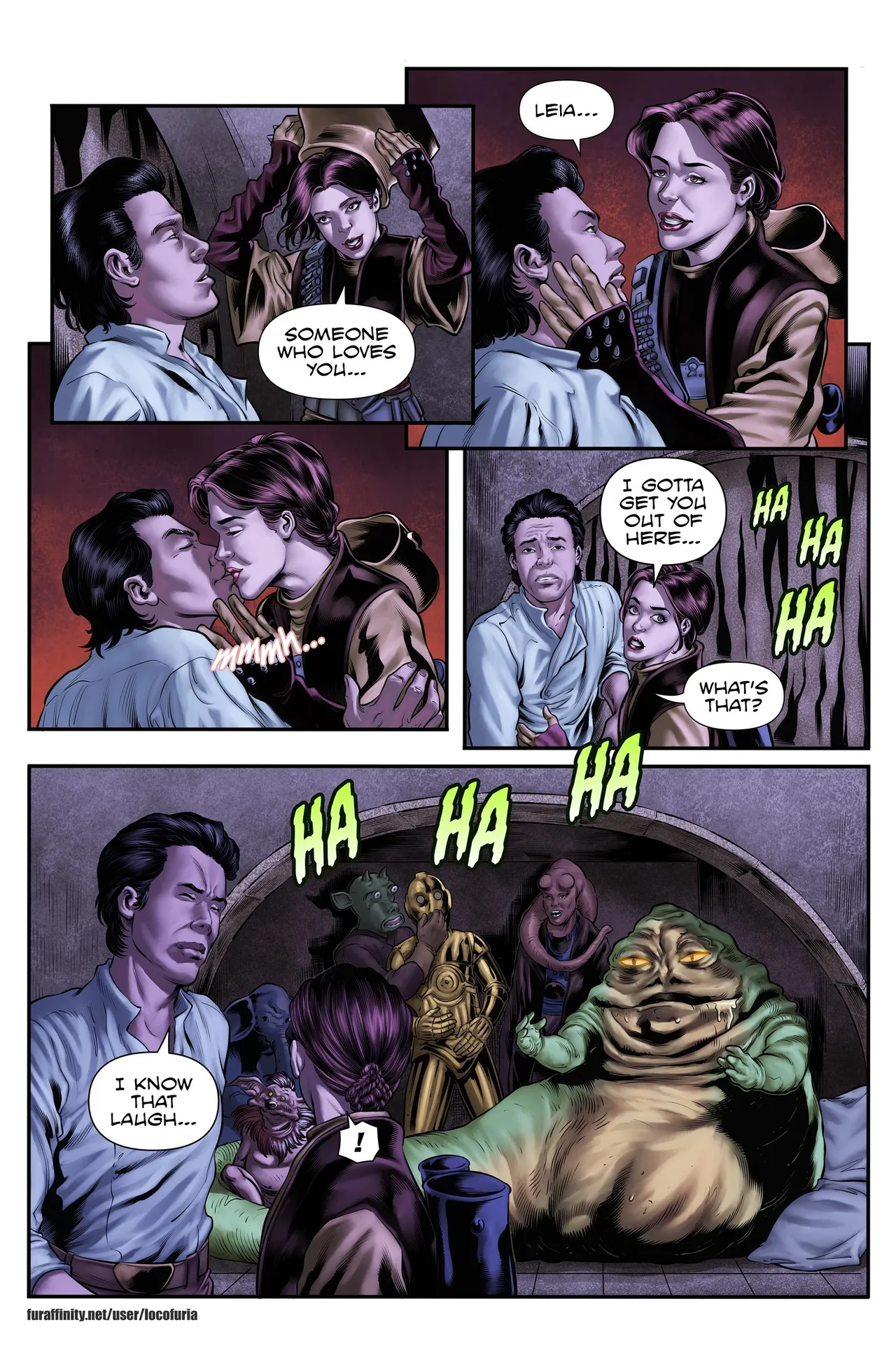 The Hutt's slaves porn comic picture 6