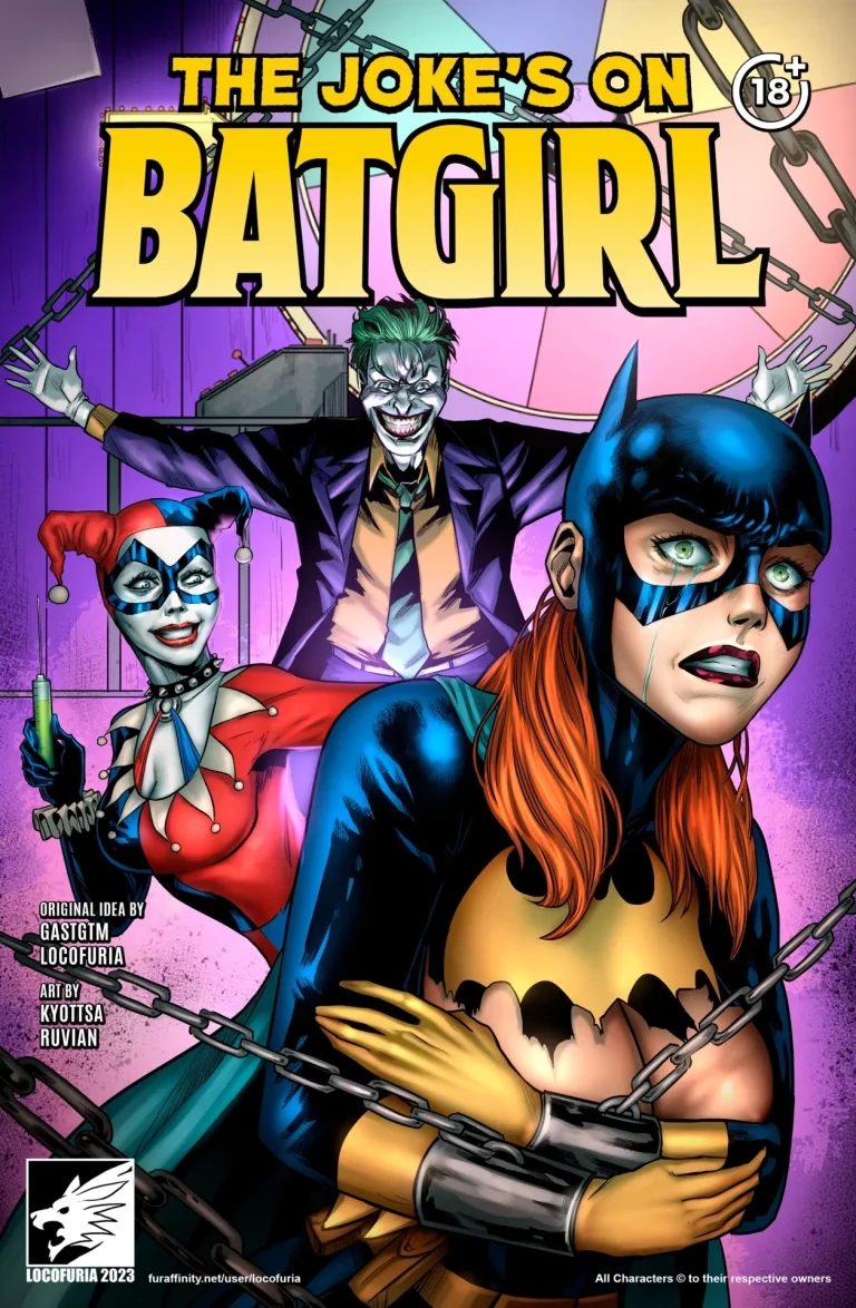 The Joke's on Batgirl porn comic picture 1