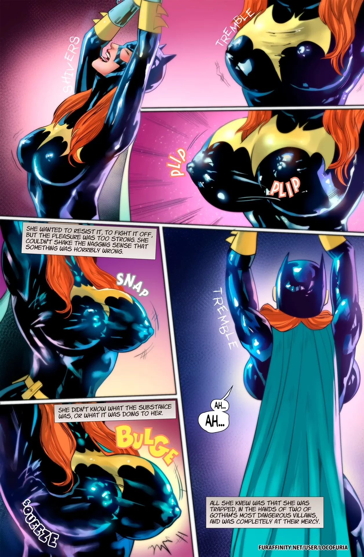 The Joke's on Batgirl porn comic picture 12