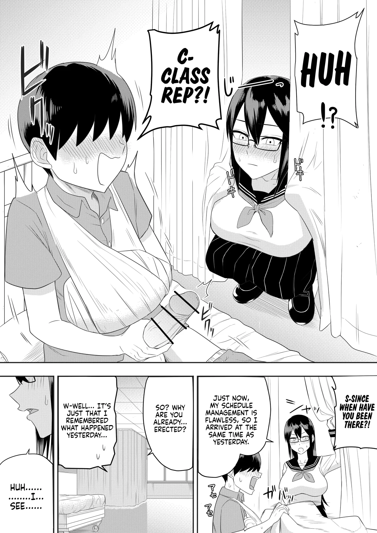 The Kind and Caring Busty Class Rep | Sewayaki na Kyonyuu Gakkyuu Iinchou Sono porn comic picture 13