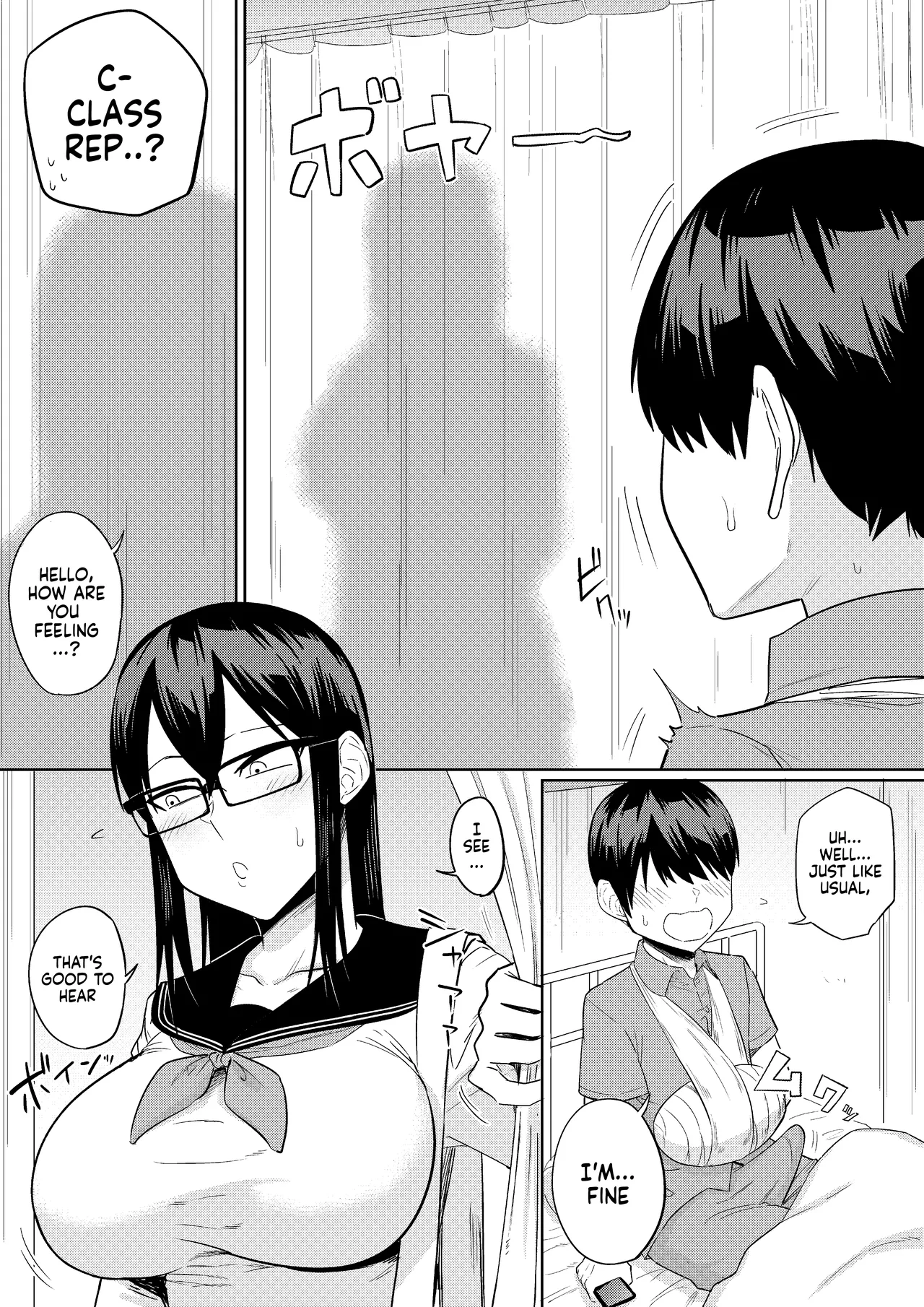 The Kind and Caring Busty Class Rep | Sewayaki na Kyonyuu Gakkyuu Iinchou Sono porn comic picture 43
