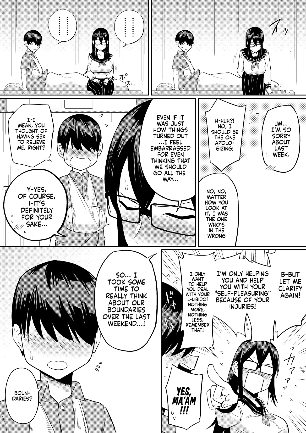 The Kind and Caring Busty Class Rep | Sewayaki na Kyonyuu Gakkyuu Iinchou Sono porn comic picture 44