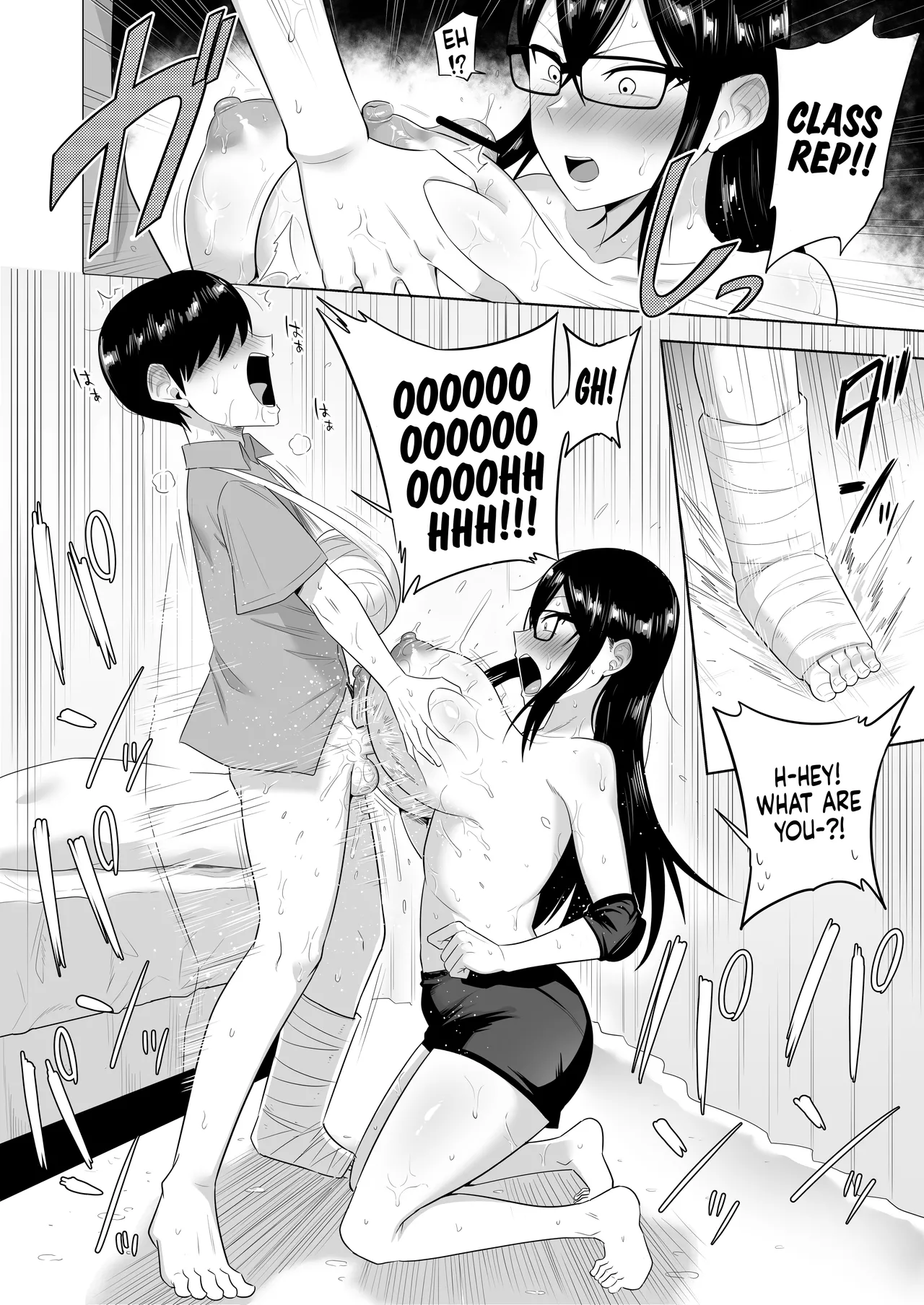 The Kind and Caring Busty Class Rep | Sewayaki na Kyonyuu Gakkyuu Iinchou Sono porn comic picture 57