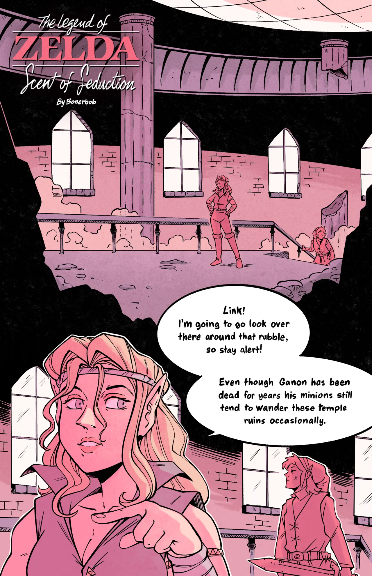 The Legend of Zelda Scent of Seduction porn comic picture 2