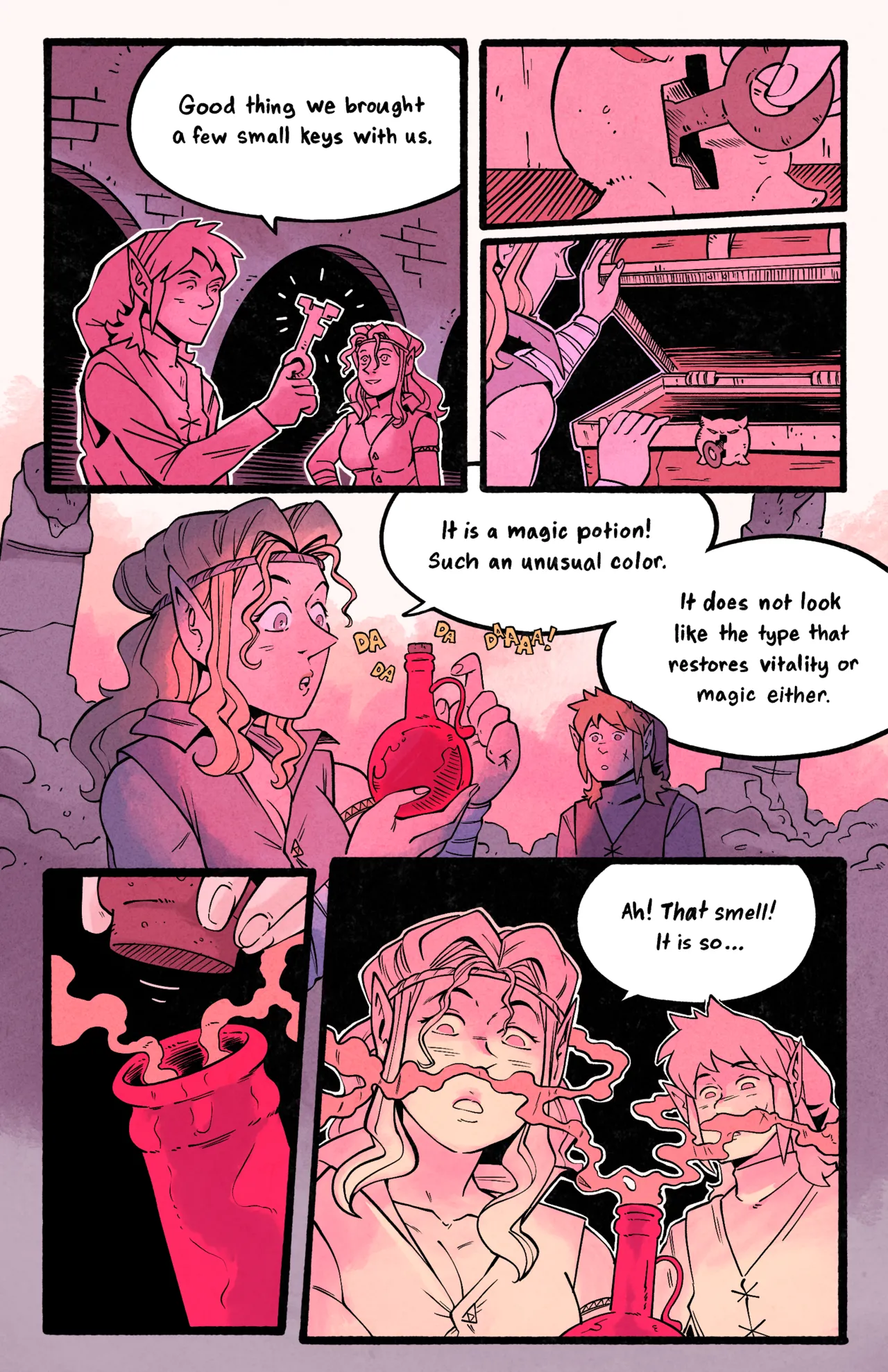 The Legend of Zelda Scent of Seduction porn comic picture 4