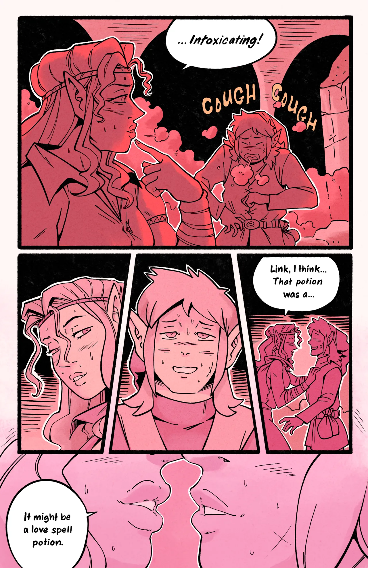 The Legend of Zelda Scent of Seduction porn comic picture 5