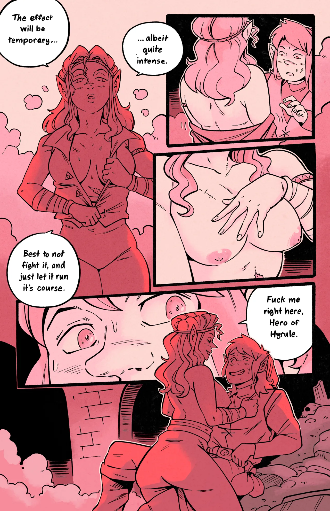 The Legend of Zelda Scent of Seduction porn comic picture 6