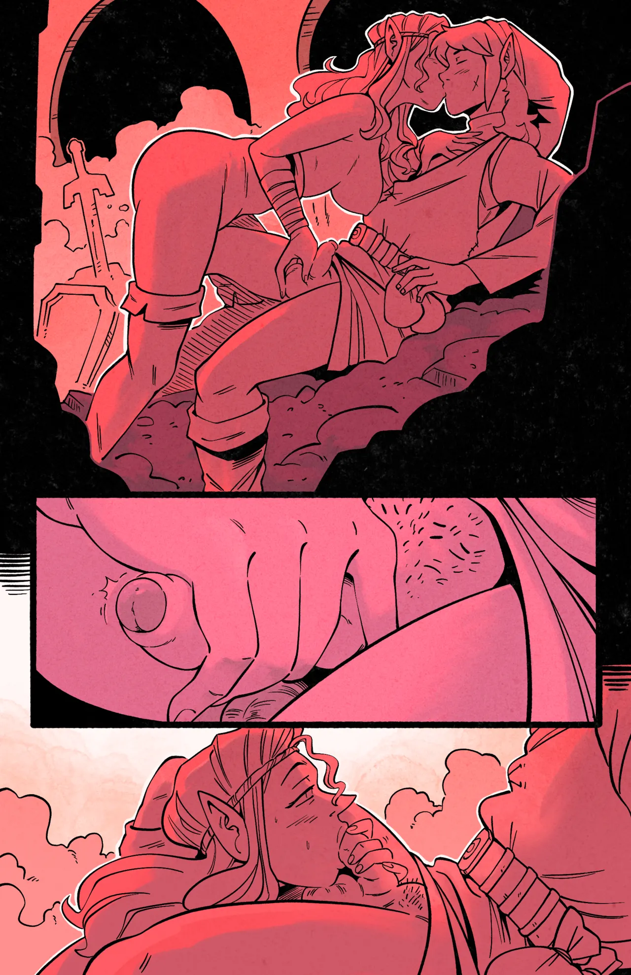The Legend of Zelda Scent of Seduction porn comic picture 7
