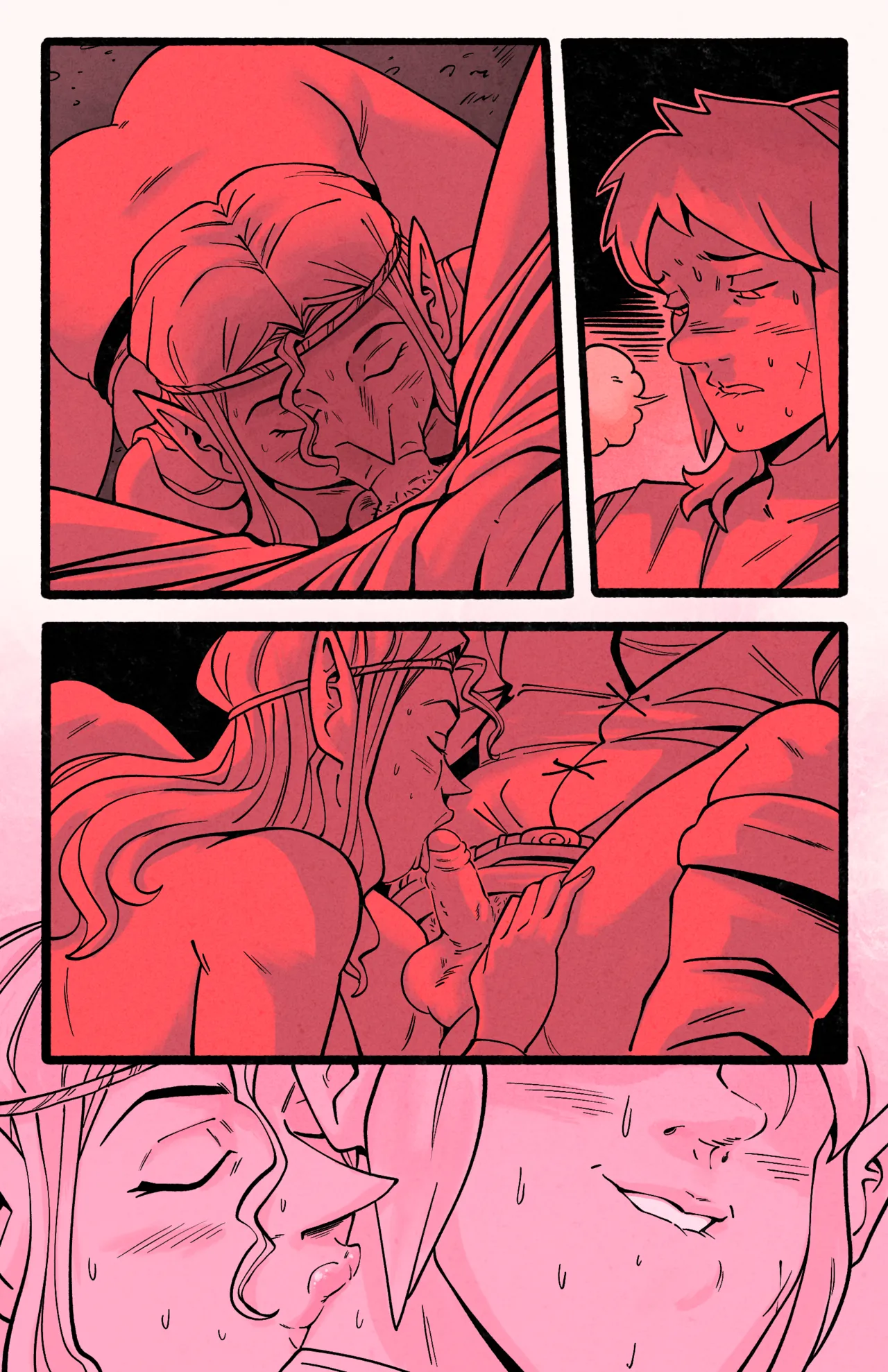 The Legend of Zelda Scent of Seduction porn comic picture 8