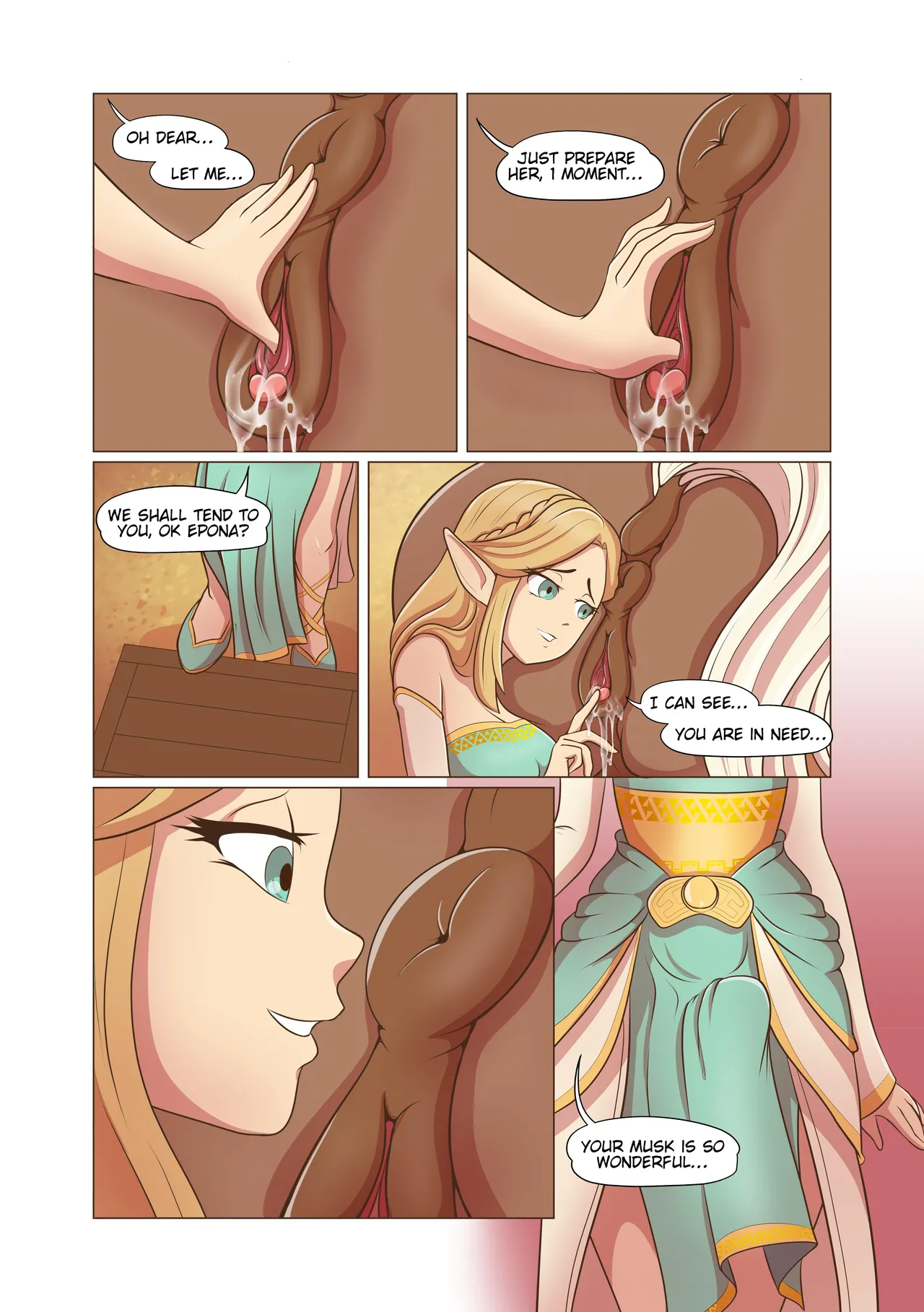 The Legend of Zink 2: A Mare in Heat porn comic picture 3