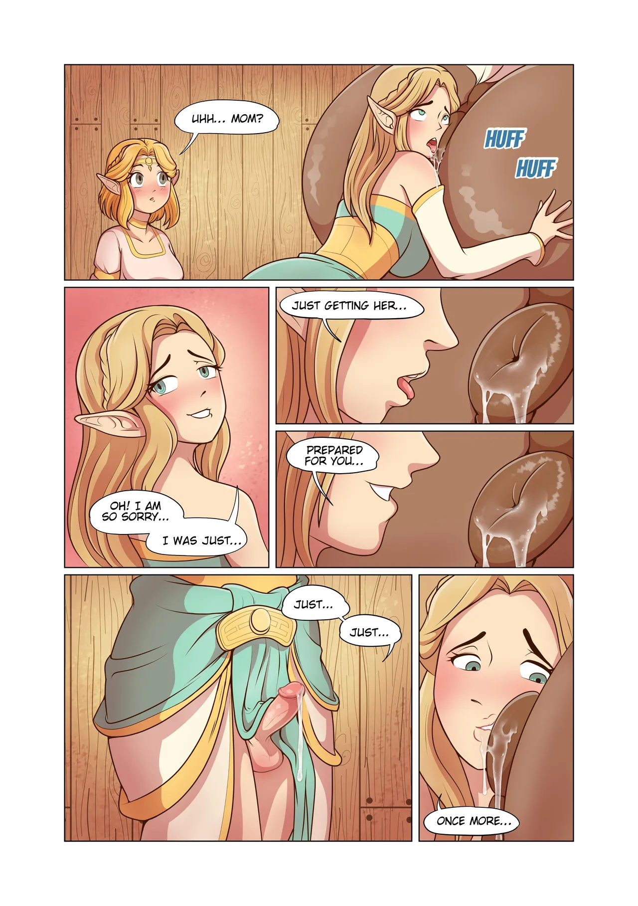 The Legend of Zink 2: A Mare in Heat porn comic picture 5