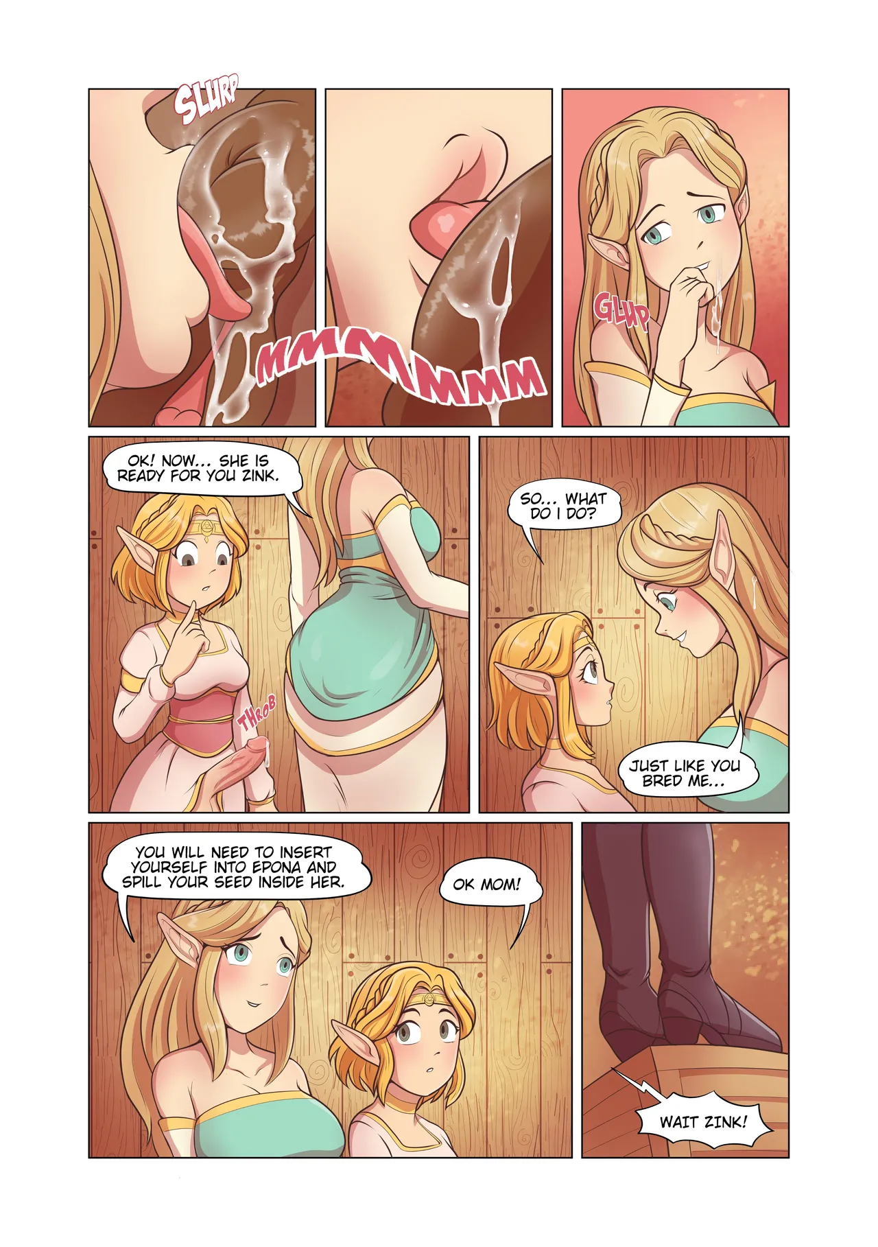 The Legend of Zink 2: A Mare in Heat porn comic picture 6