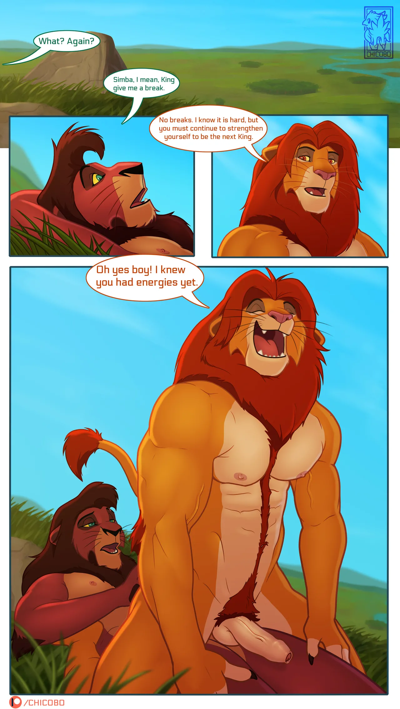 The Lion King porn comic picture 88