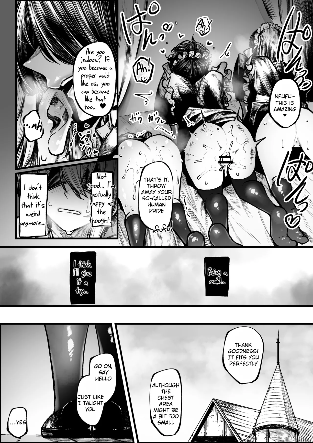 The Mage Girl Who Got Turned Into A Maid porn comic picture 7