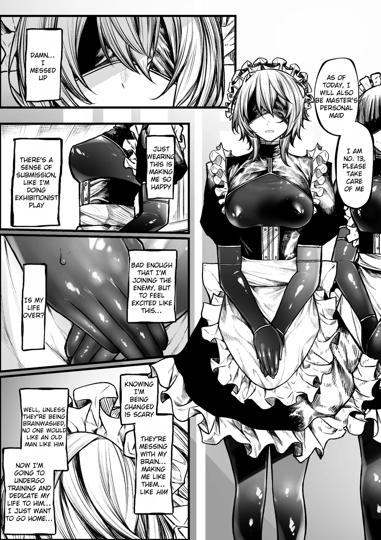 The Mage Girl Who Got Turned Into A Maid porn comic picture 8