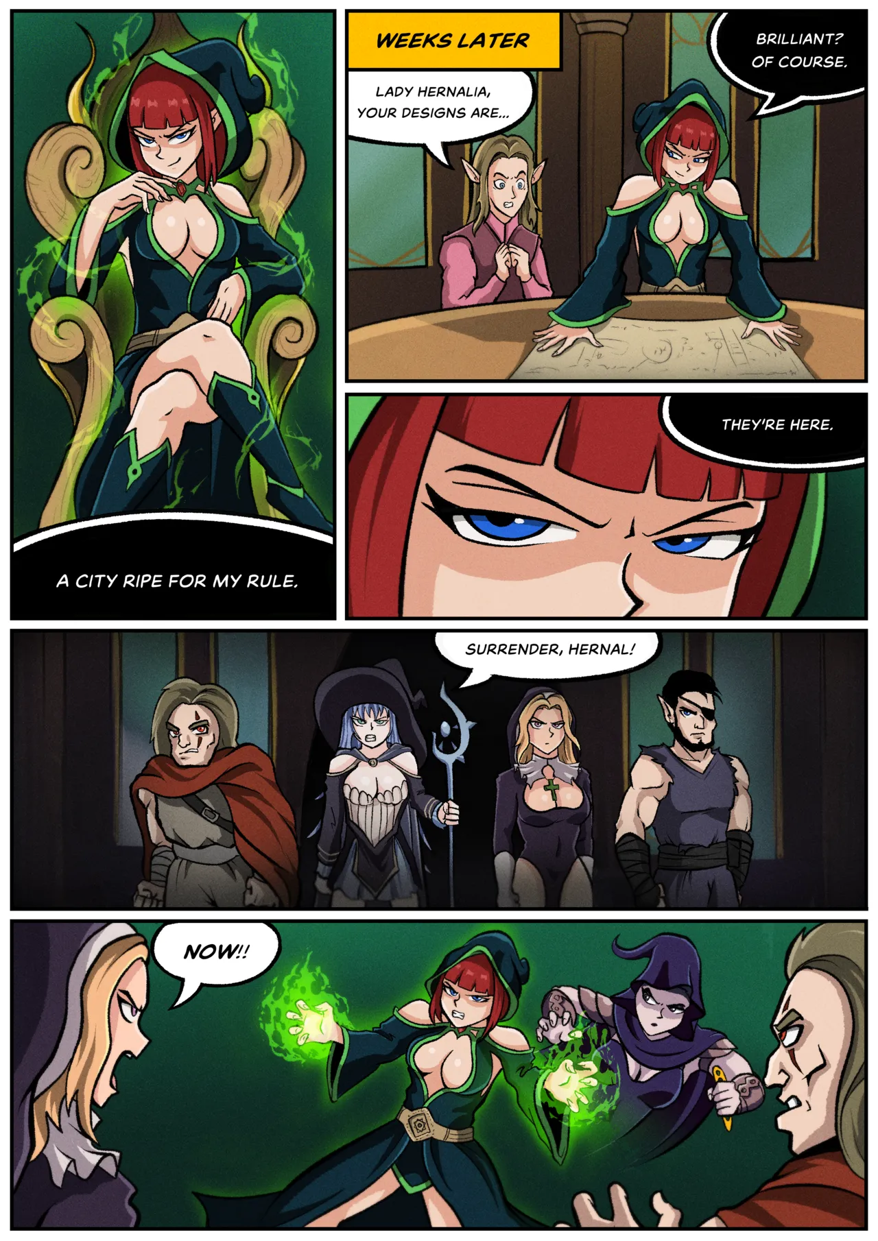 The Mages Rebirth 2 porn comic picture 4