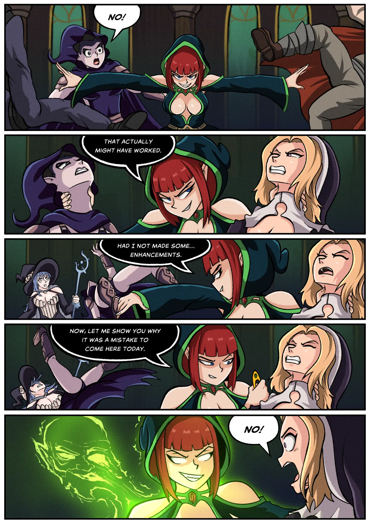 The Mages Rebirth 2 porn comic picture 6
