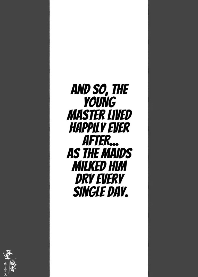 The Master Gets Squeezed By His Lusty Maids!! porn comic picture 47