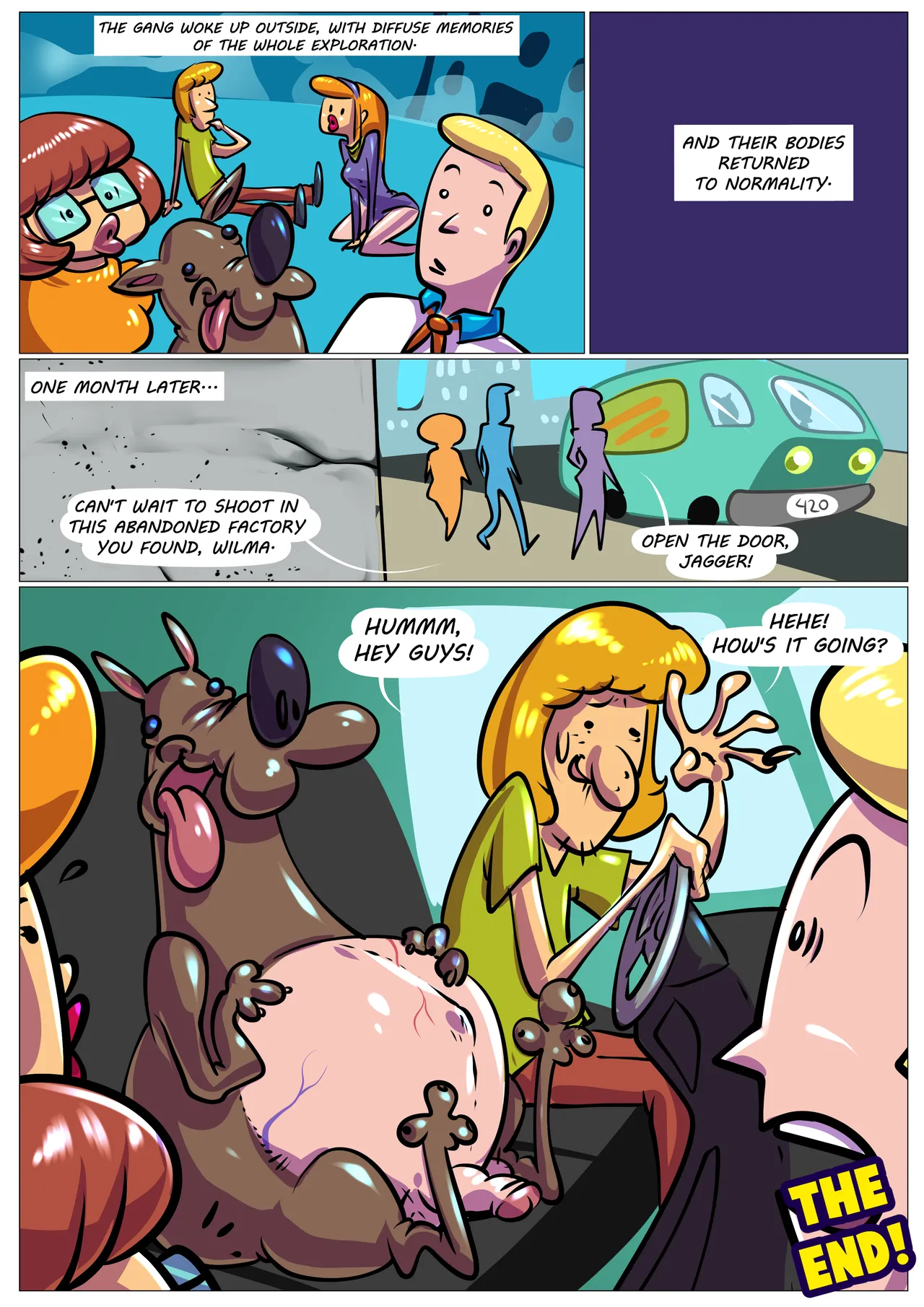 The Mystery Gang porn comic picture 22