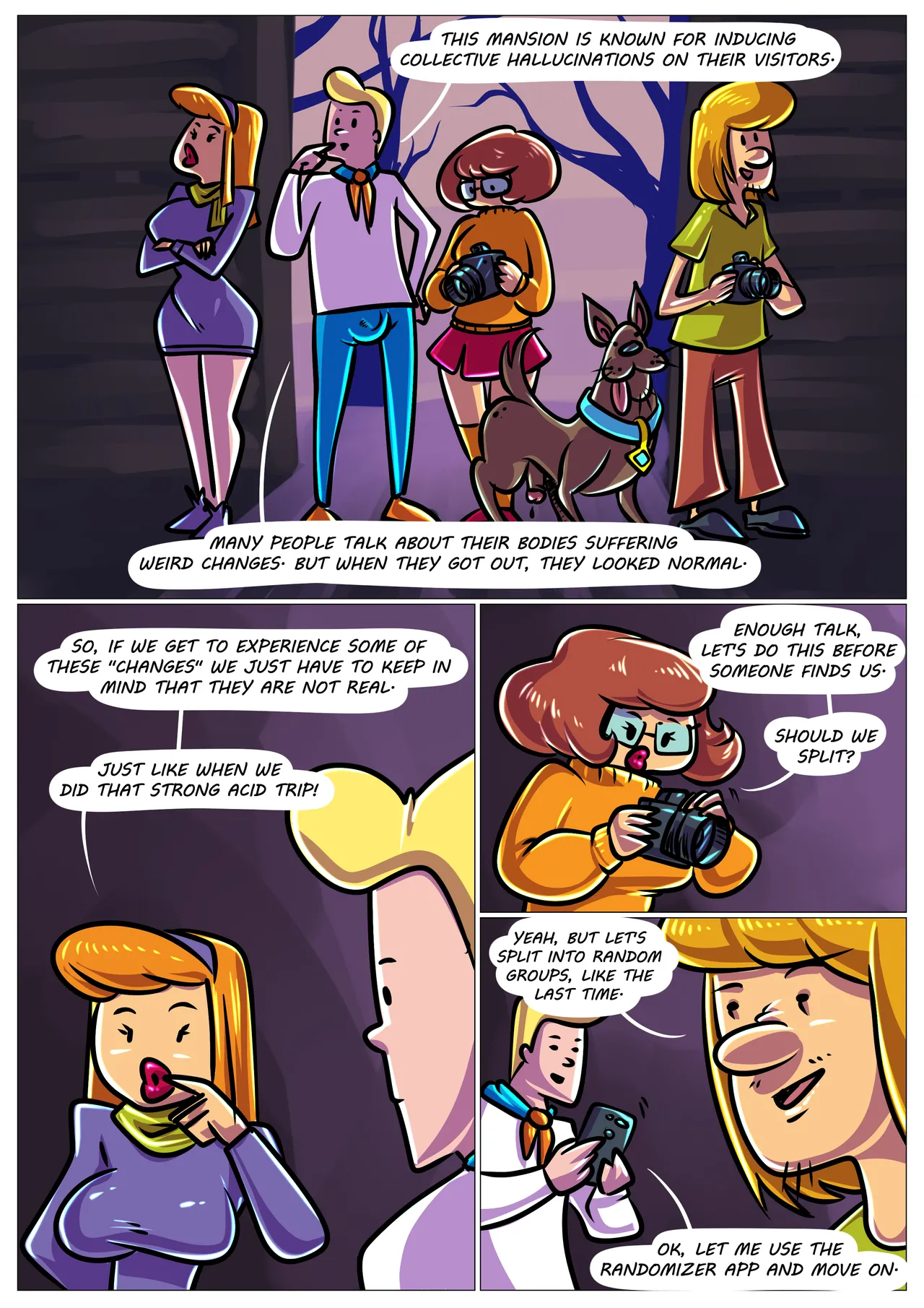 The Mystery Gang porn comic picture 3