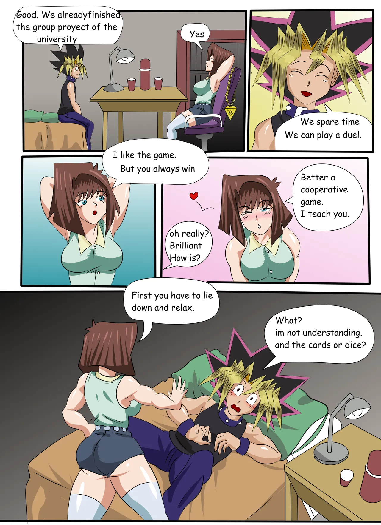 The New Game porn comic picture 2