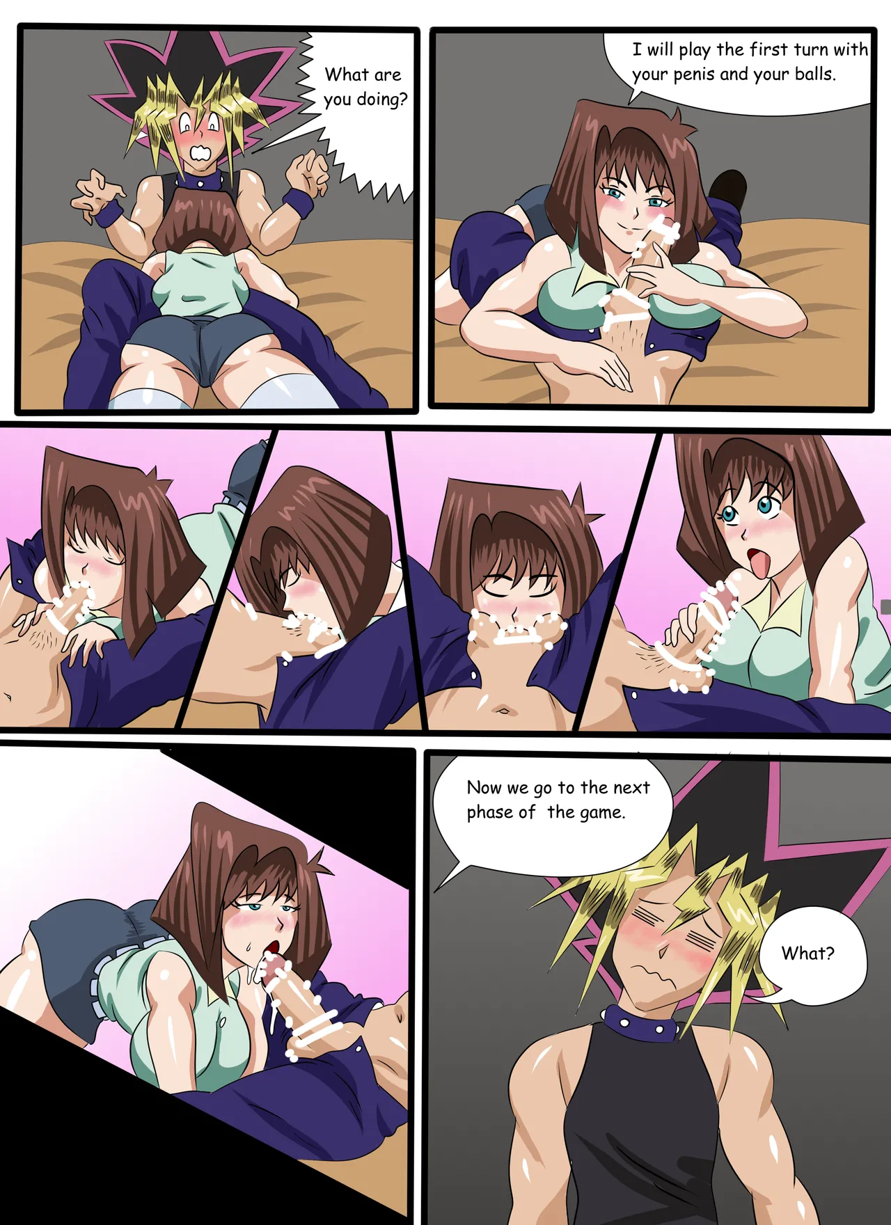 The New Game porn comic picture 3