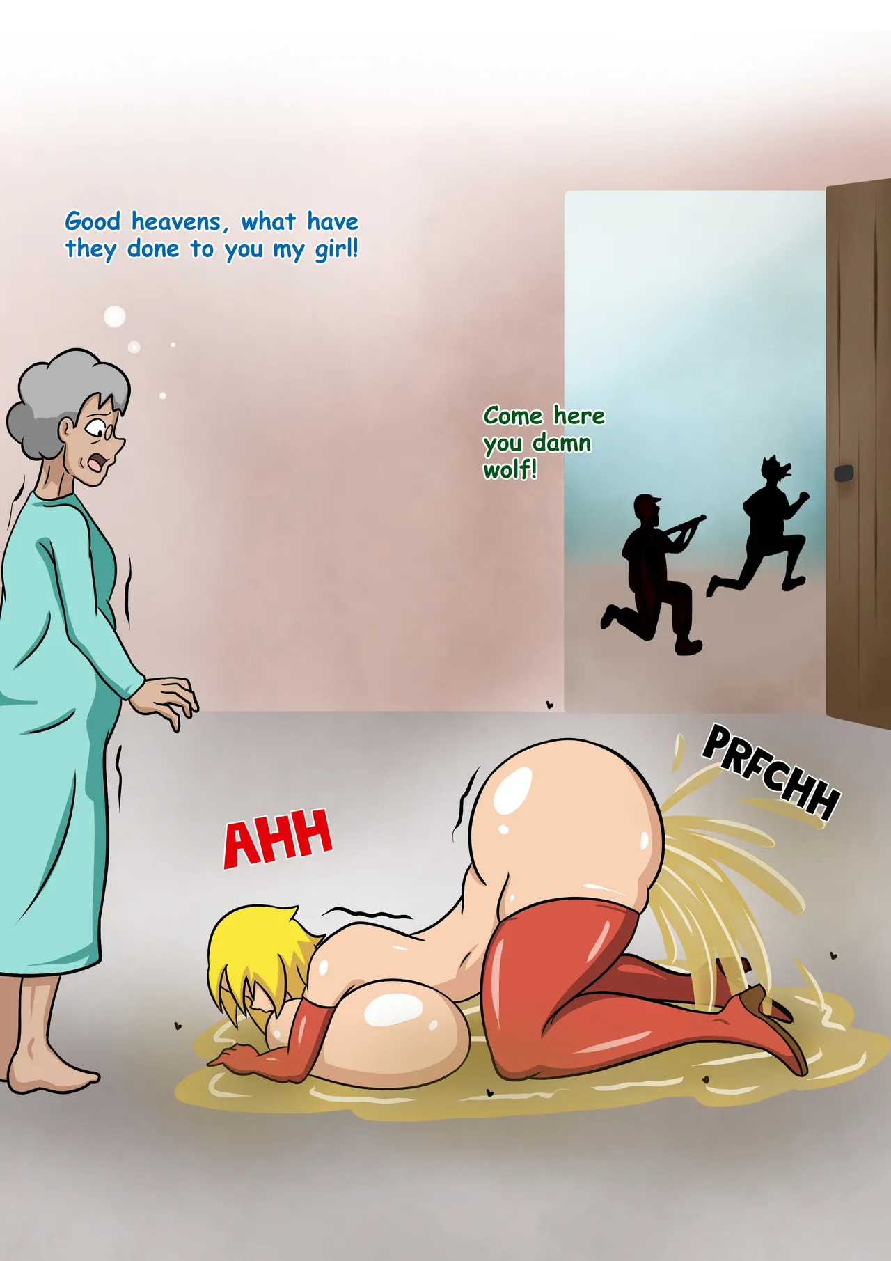 The New Little Red Hood porn comic picture 41