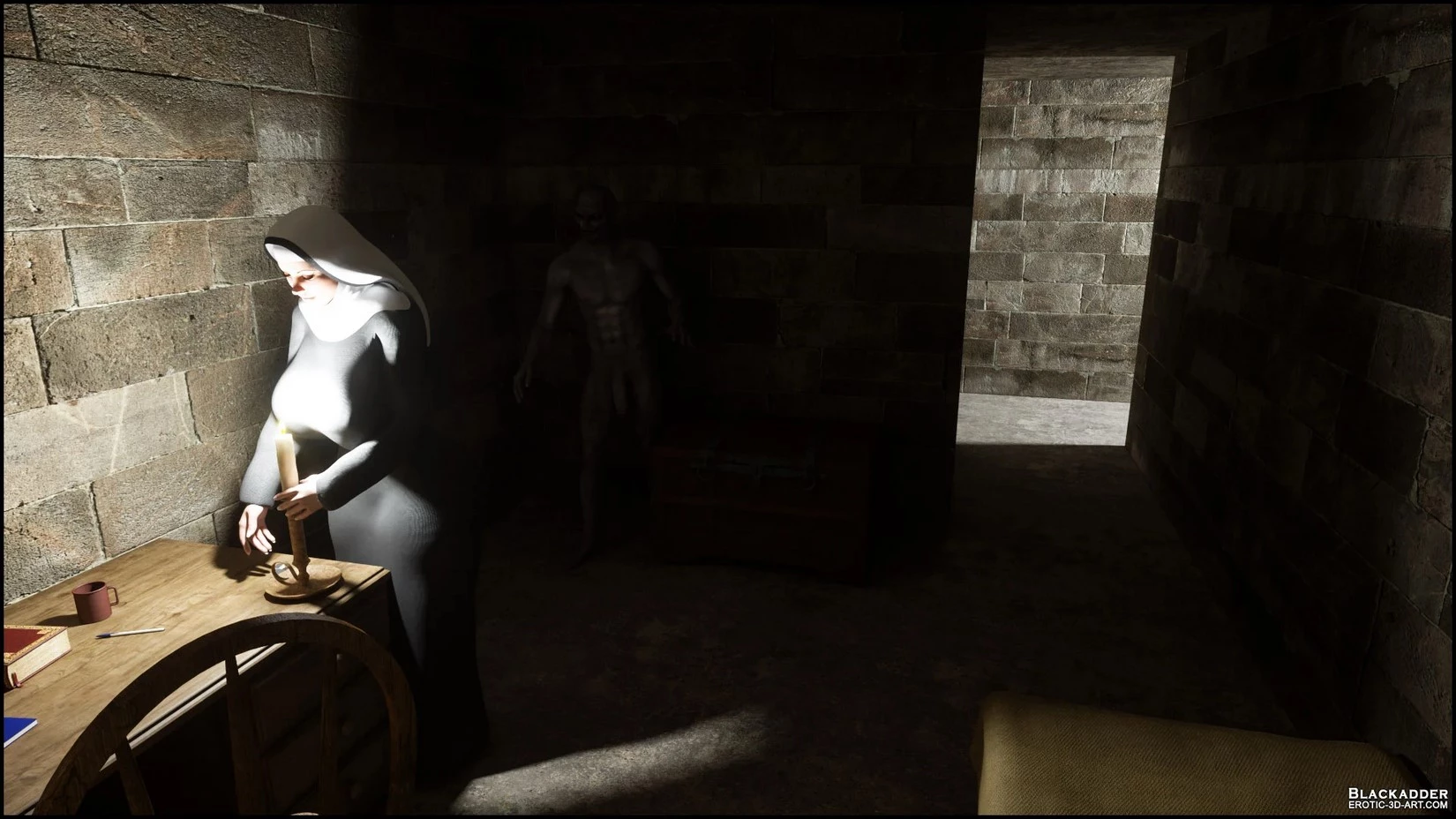 The Nun porn comic picture 2