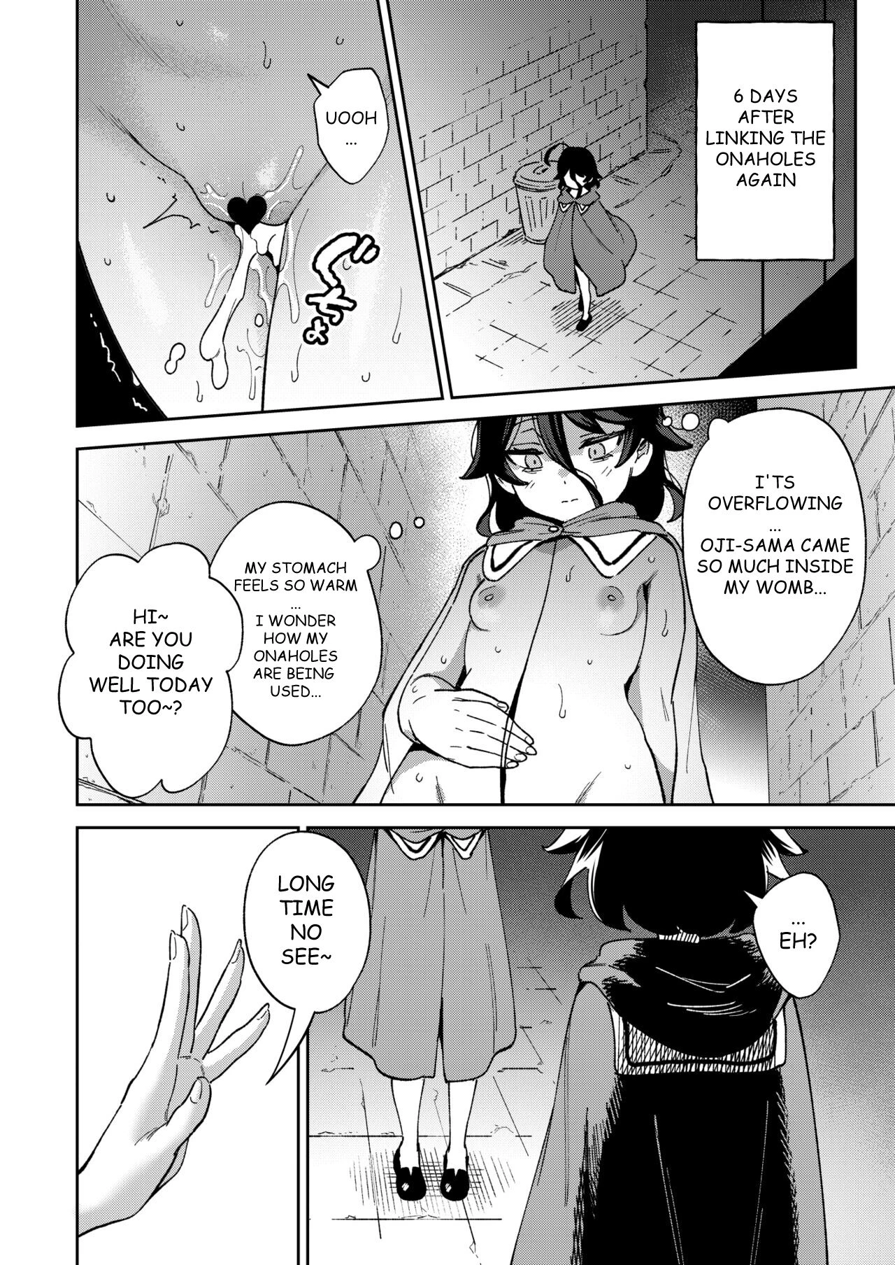 The Onahole Selling Maiden 2 | Onaho Uri no Shoujo 2 ~Waruiko to Papa no Eroi Manga~ - The little ONAHO girl comic book porn comic picture 42