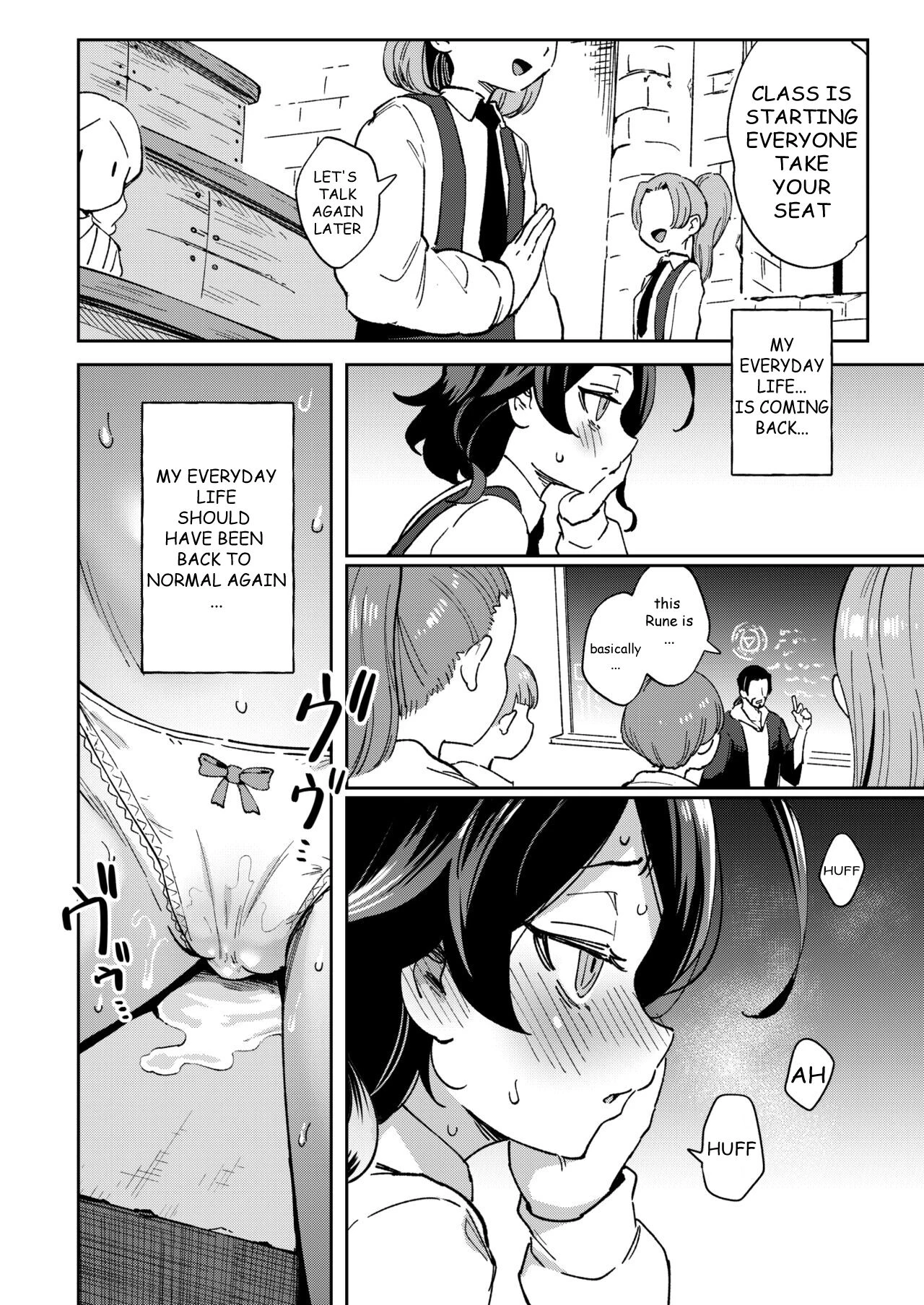 The Onahole Selling Maiden 2 | Onaho Uri no Shoujo 2 ~Waruiko to Papa no Eroi Manga~ - The little ONAHO girl comic book porn comic picture 6