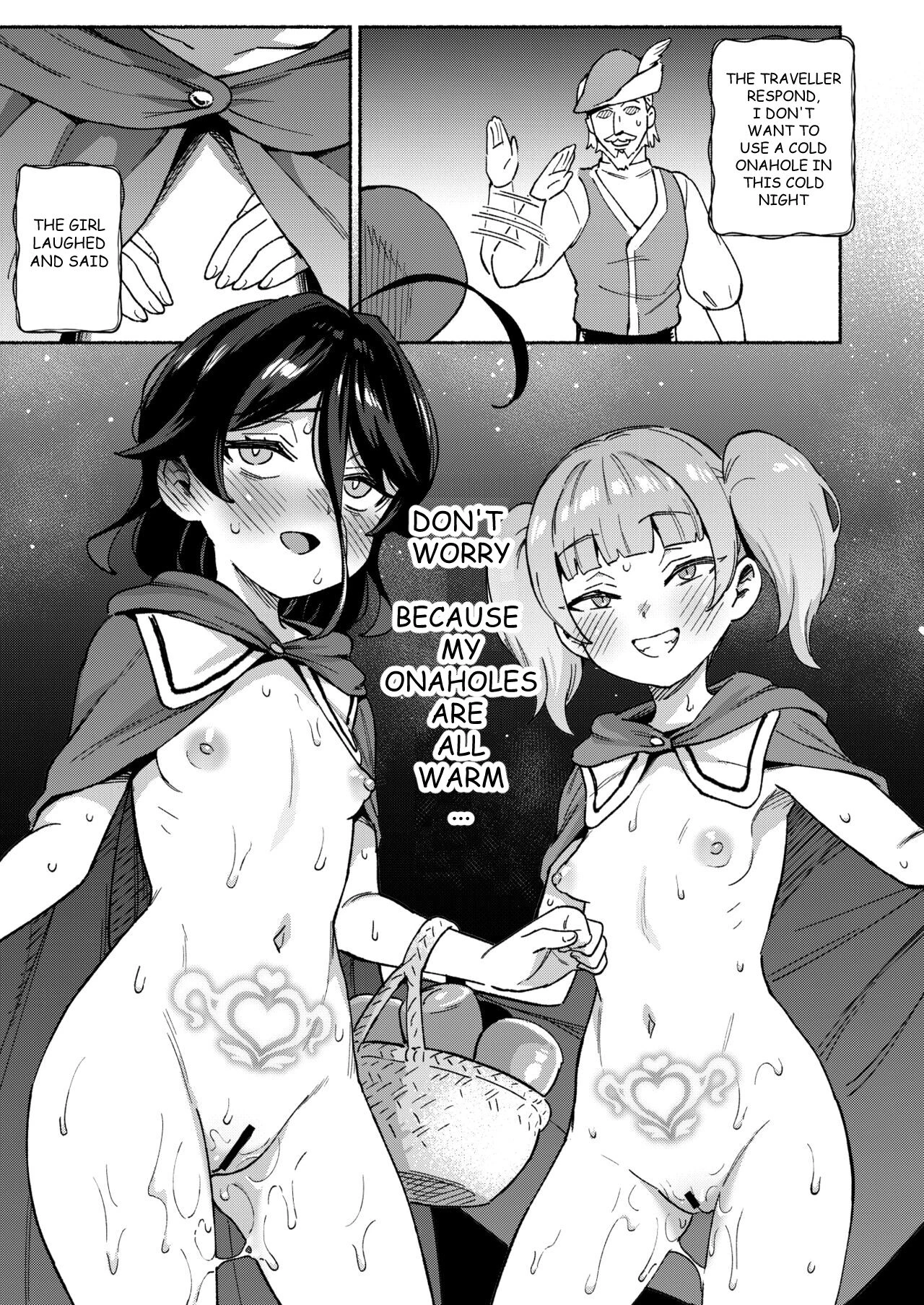 The Onahole Selling Maiden 2 | Onaho Uri no Shoujo 2 ~Waruiko to Papa no Eroi Manga~ - The little ONAHO girl comic book porn comic picture 63