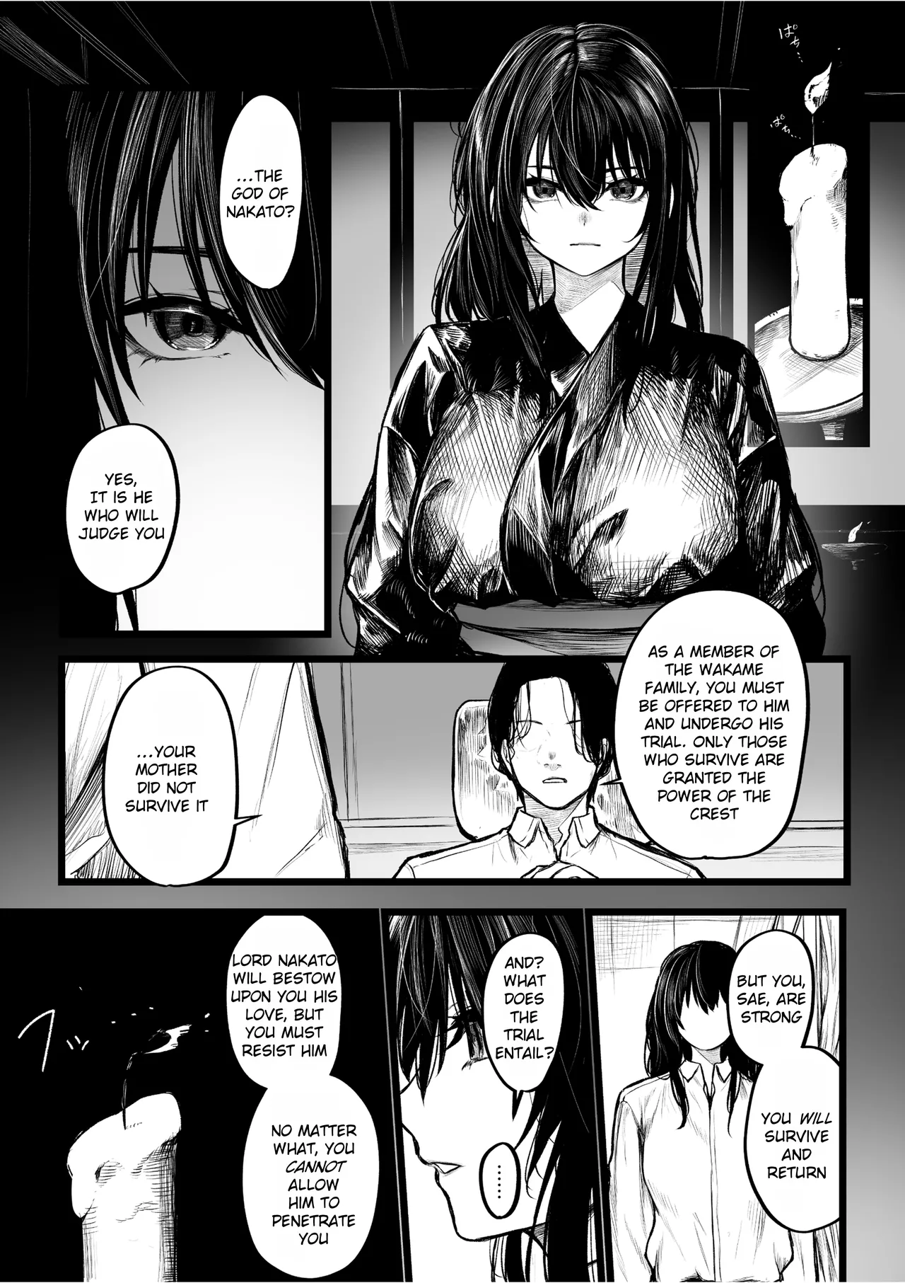 The Origin Story of Haraiya the Exorcist porn comic picture 1