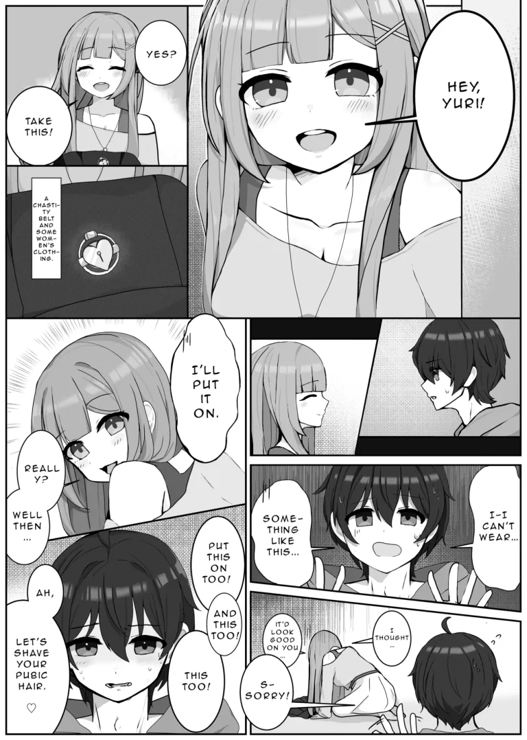 The Perverted Masochist Feminization Training from which there is no return | Atomodori Dekinai Josei-ka Hentai Maso Choukyou porn comic picture 3