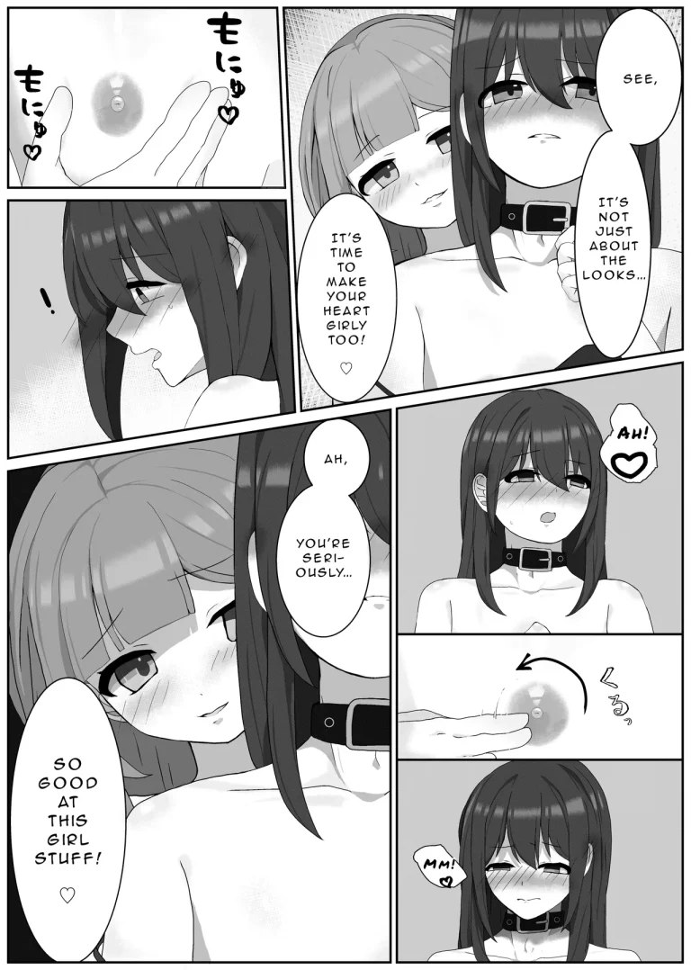 The Perverted Masochist Feminization Training from which there is no return | Atomodori Dekinai Josei-ka Hentai Maso Choukyou porn comic picture 6
