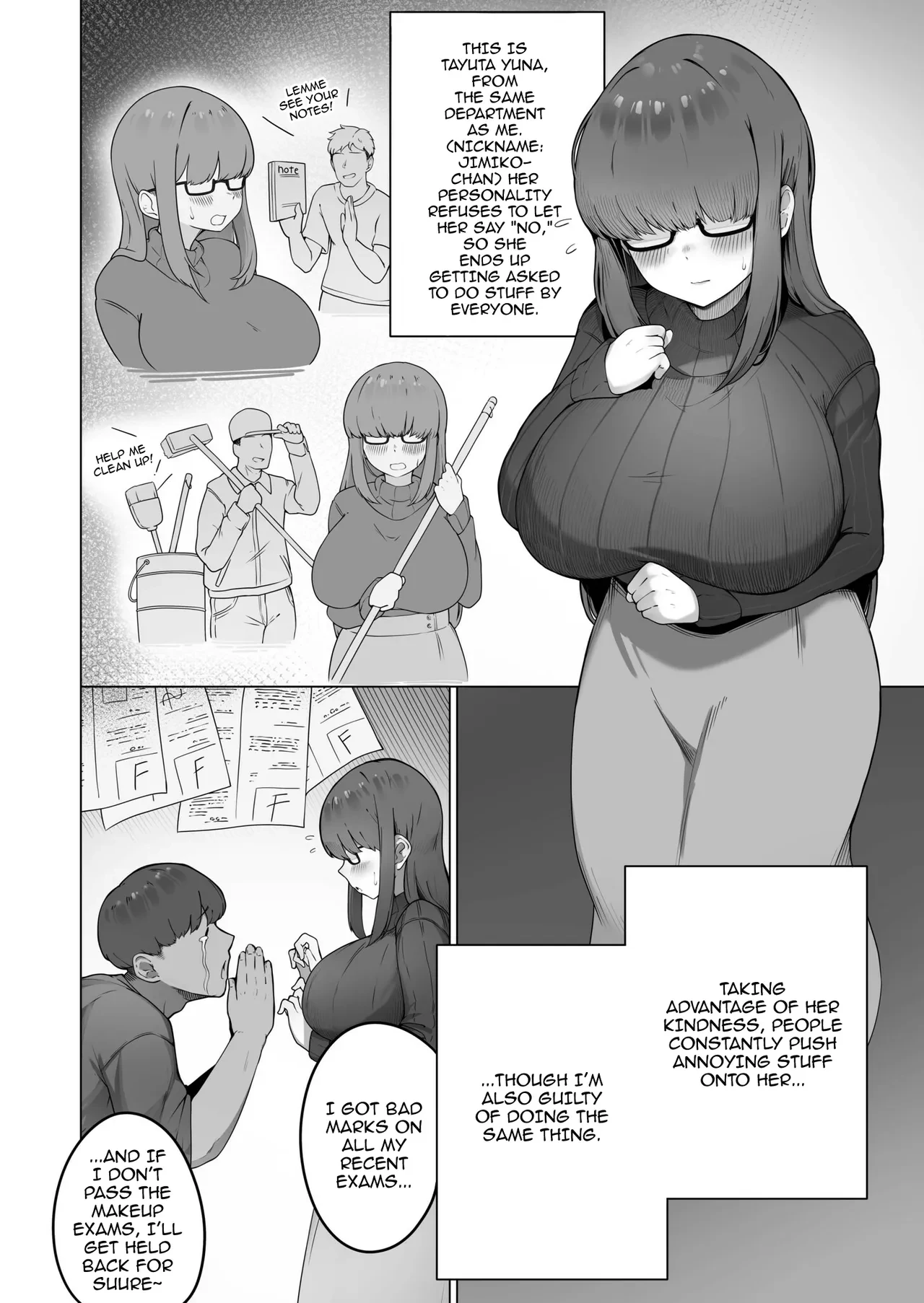 The Plain Girl Who Does Whatever I Tell Her | Nandemo Iukoto o Kiite Kureru Jimi-ko-chan porn comic picture 3