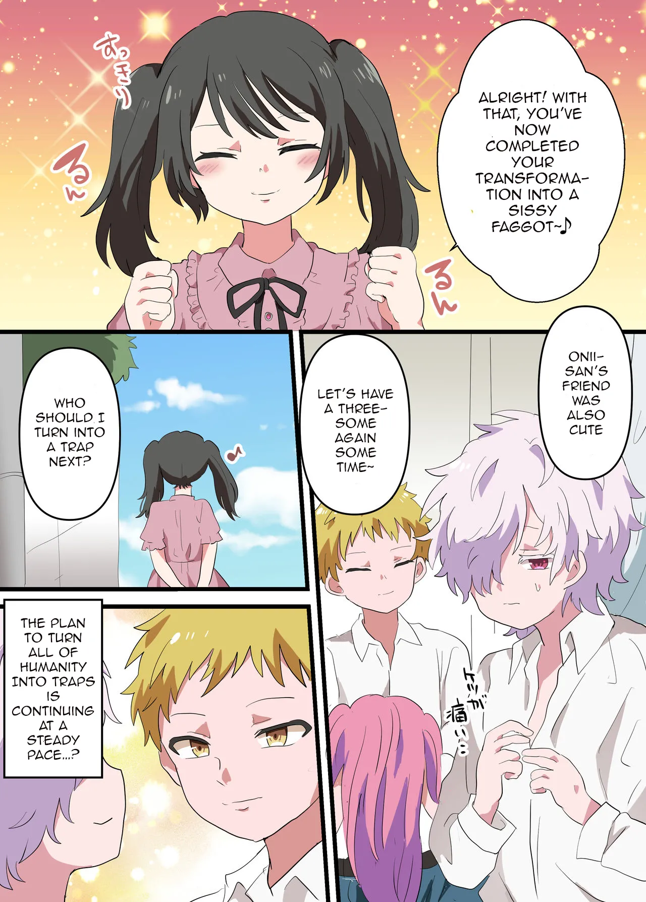 The Plan to Turn All of Humanity Into Traps | Jinrui Otokonoko-ka Keikaku porn comic picture 36