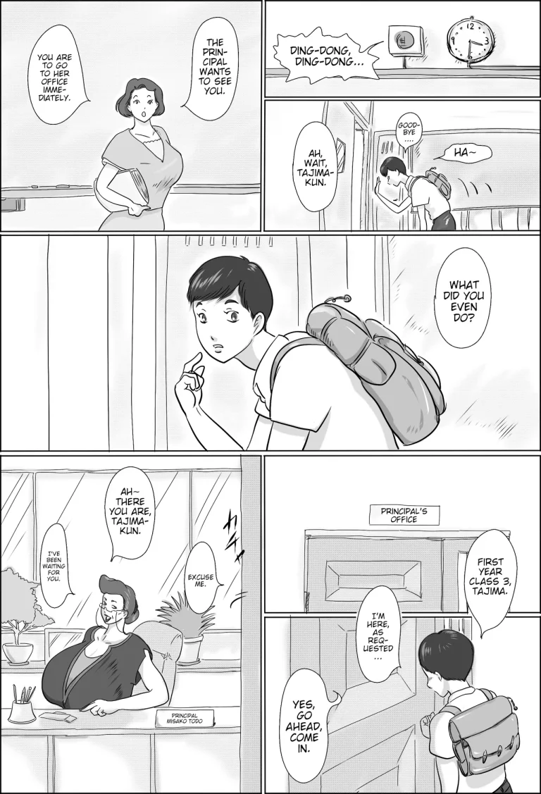 The Principal Is Hunting For Students At School porn comic picture 3