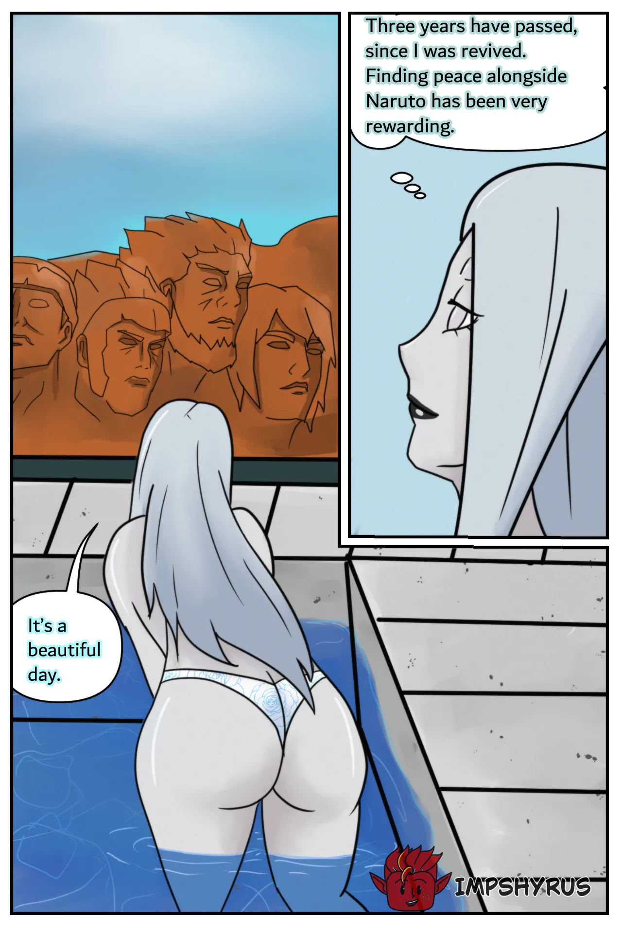The queen of ninja world porn comic picture 3