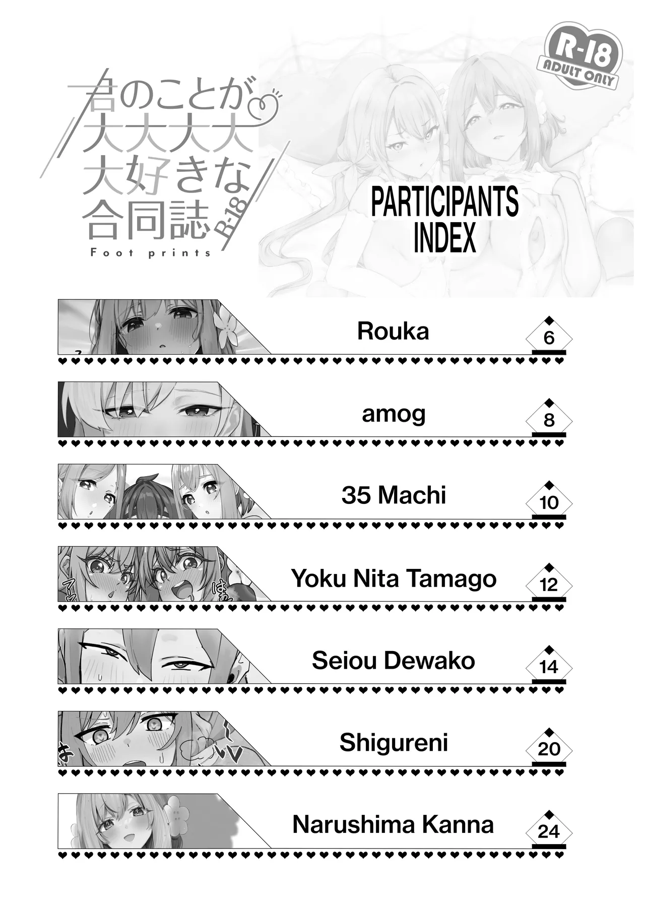The R-18 Collab Book That Really, Really, Really, Really, Really Loves You | Kimi no Koto ga Daidaidaidaidaisuki na Goudoushi R-18 porn comic picture 3