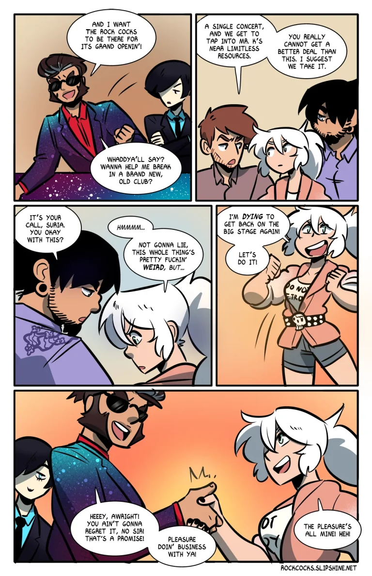 The Rock Cocks 18: Dealing with Devils porn comic picture 37