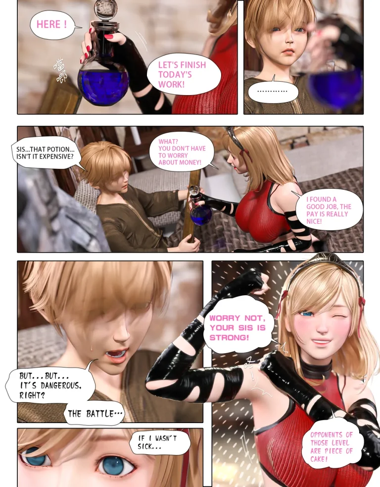 The Rose Fall Into Darkness porn comic picture 11